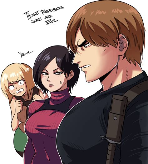 ada resident evil r34|Ada & Leon .